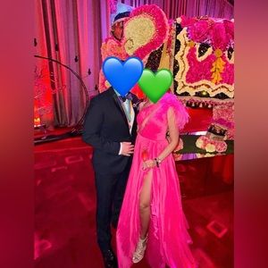 Tarik Ediz - Holiday ball, Gala gown, formal, Mardi Gras Ball, Prom, Pageant.